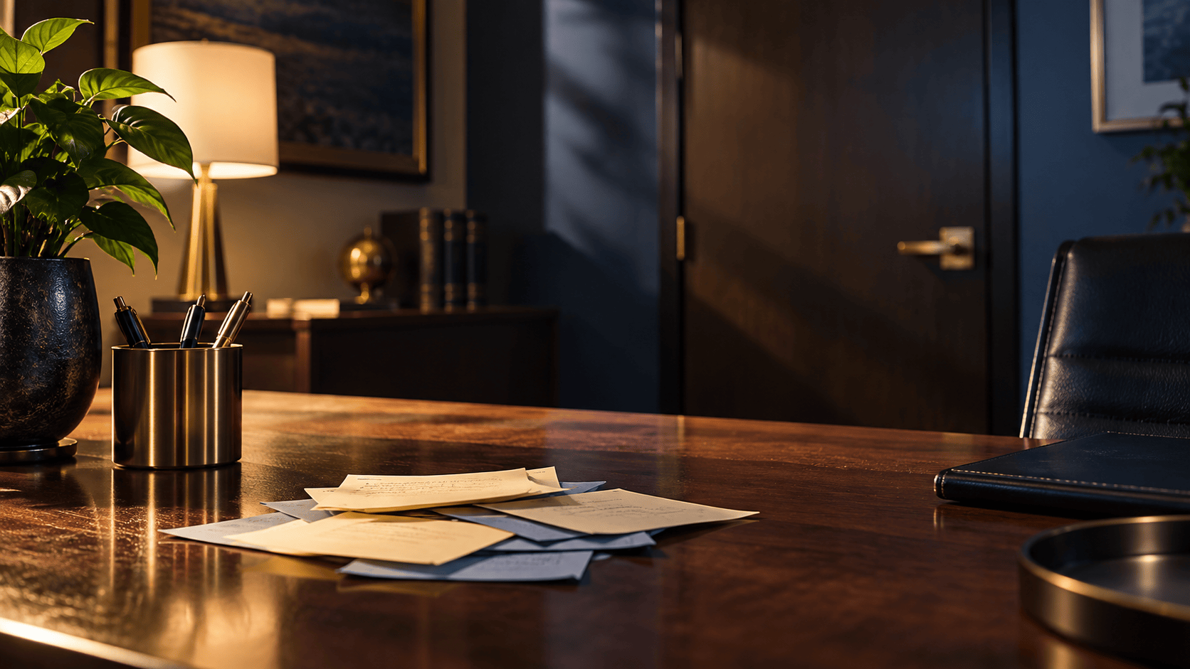 Workplace incident log and complaint correspondence beside an official federal opinion