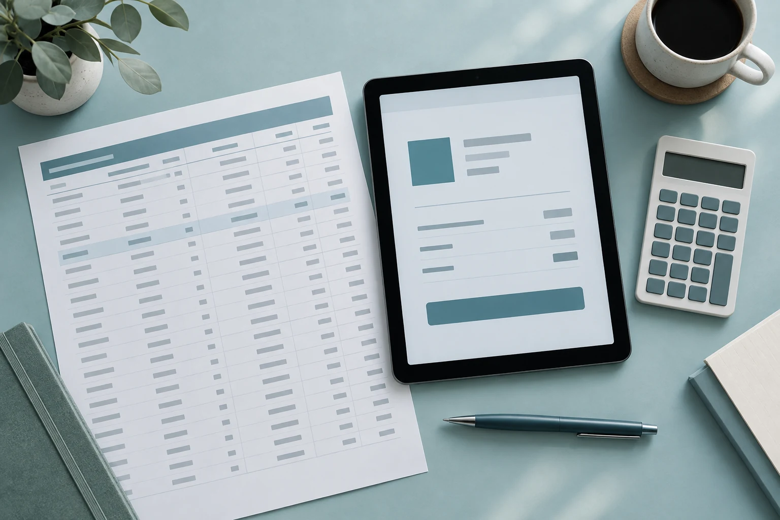 A trade confirmation, transaction display and calculator arranged for a stock-basis reconciliation.