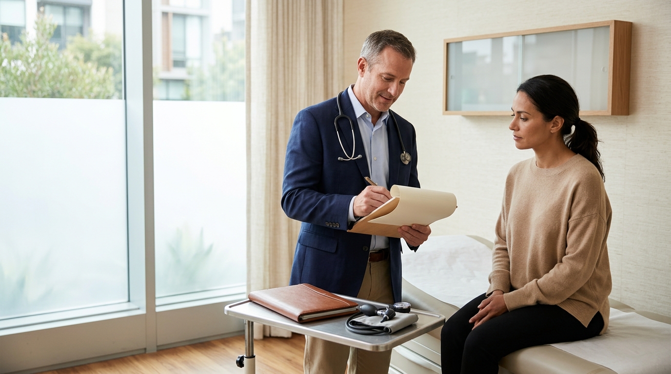 Editorial image accompanying What to Expect in an Independent Medical Exam