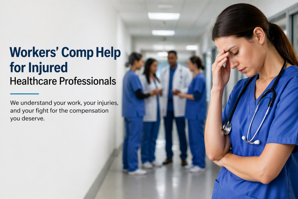 Workers comp Help for Health Workers