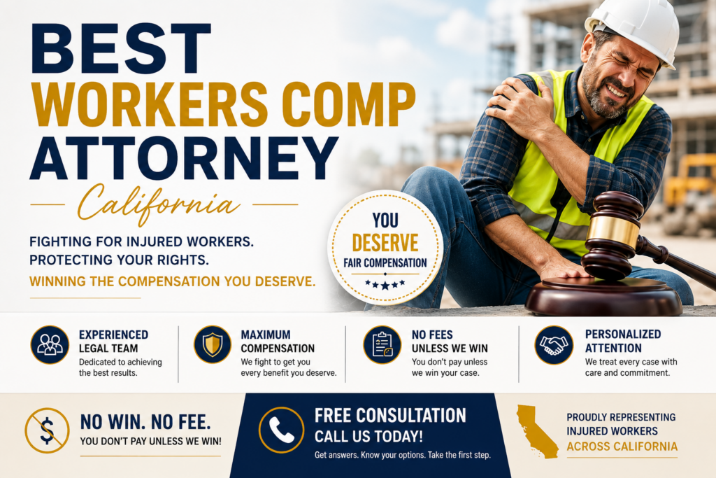 Best Workers Comp Attorney California